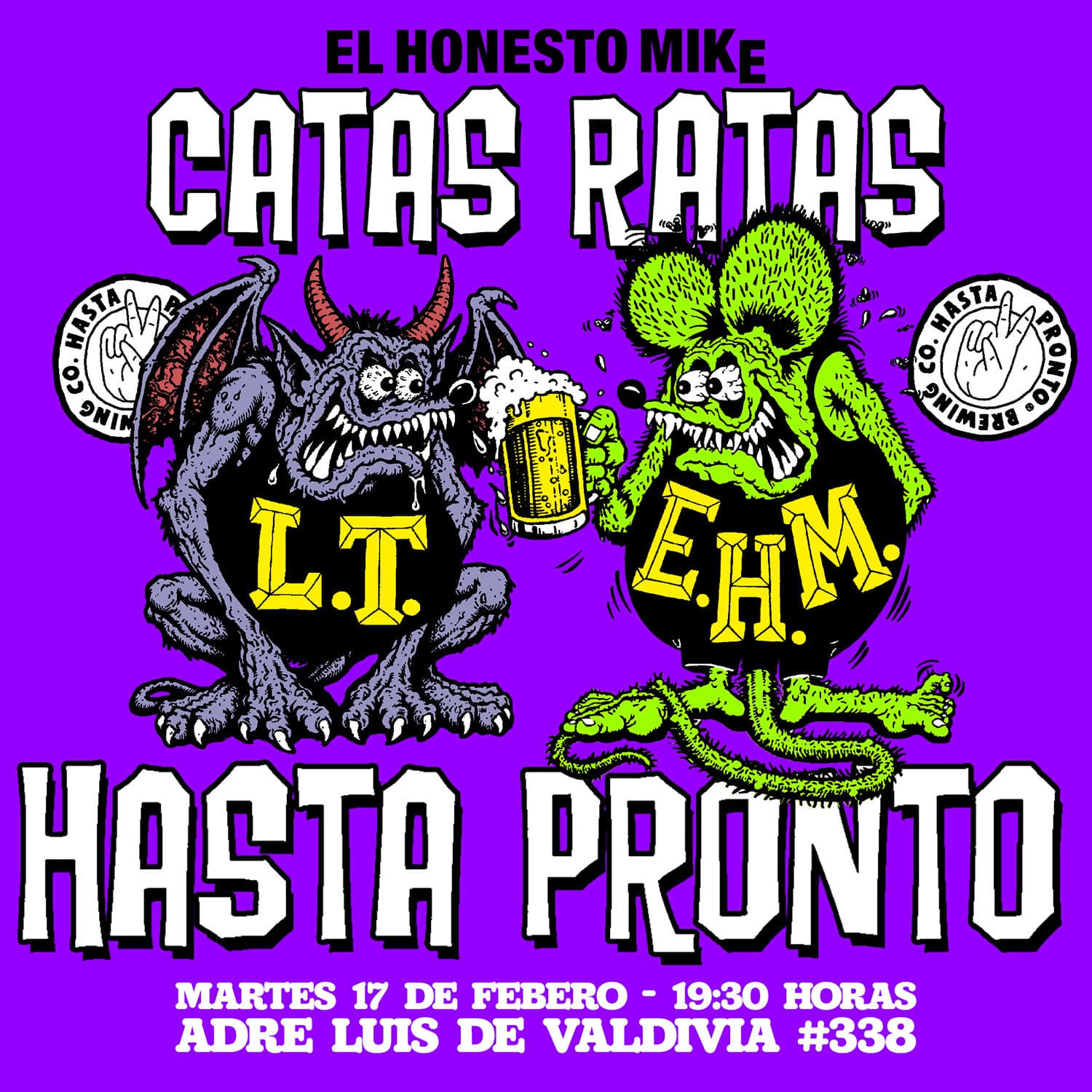 Catas Ratas: Hasta Pronto - Lastarria image}