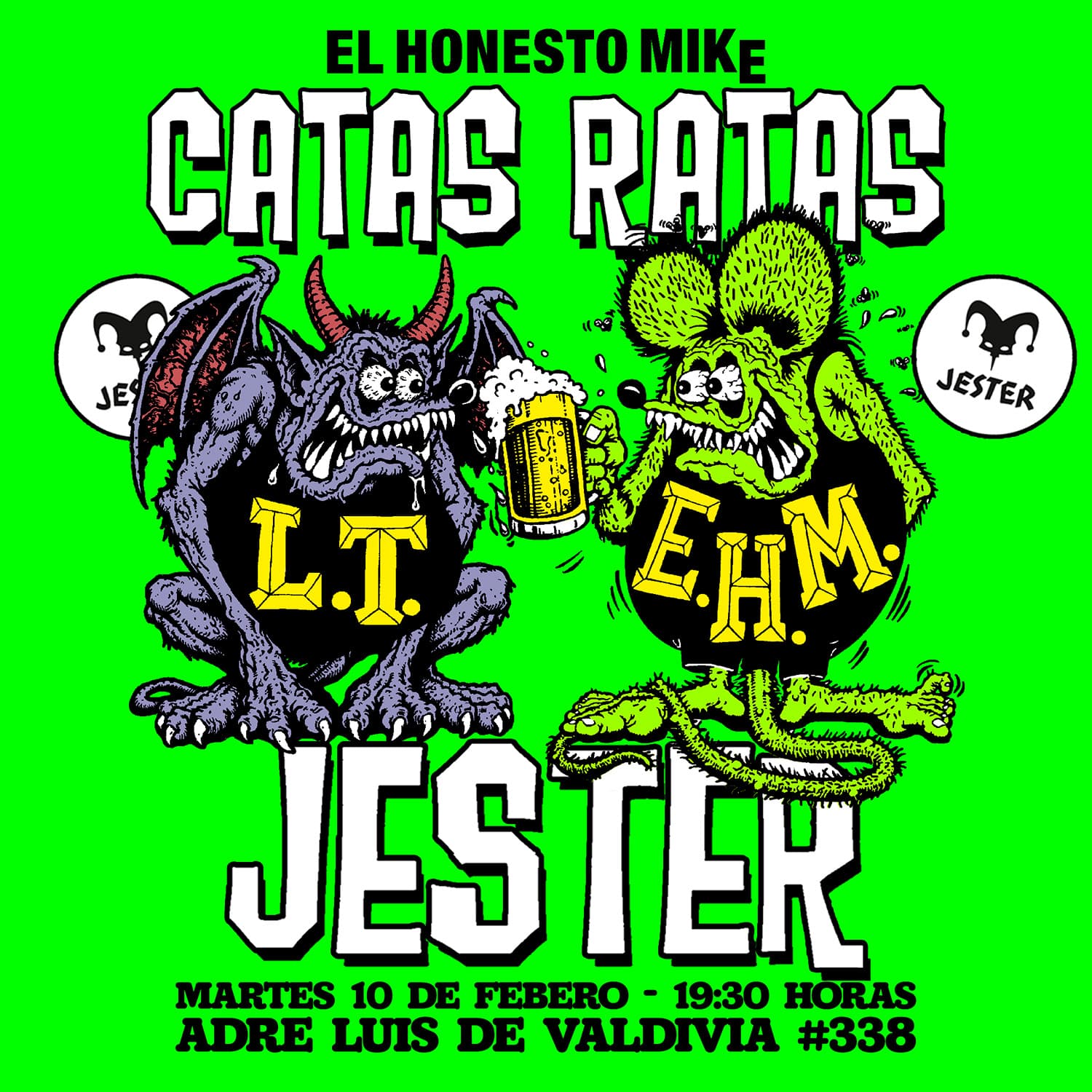 Catas Ratas: Jester - Lastarria image}