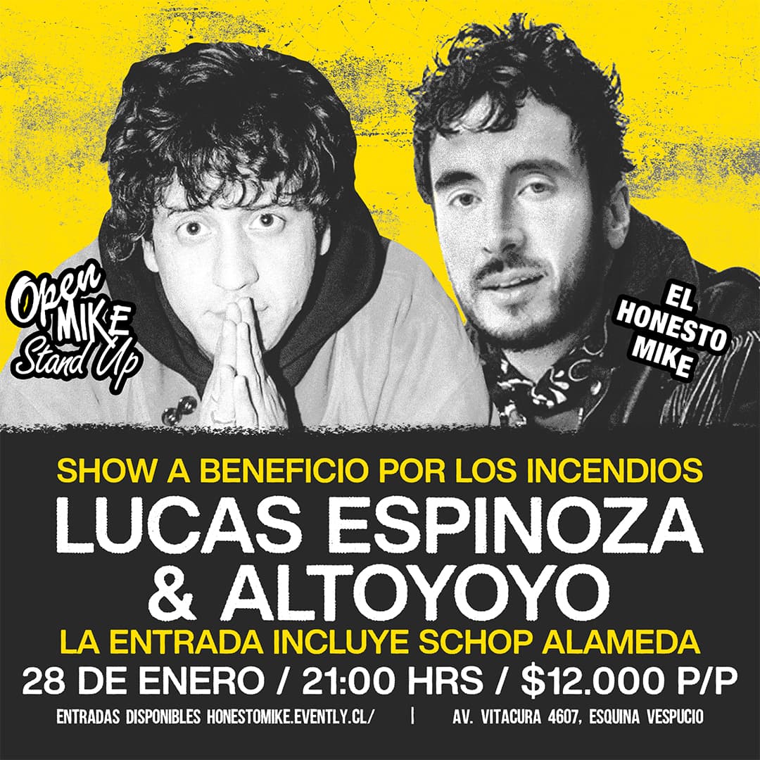 Open Mike: Lucas Espinoza en El Honesto Mike Vitacura image}