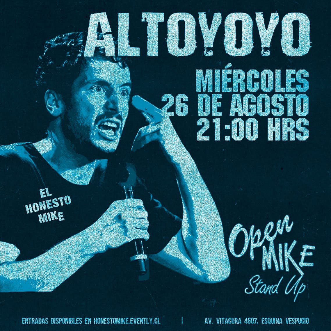 Open Mike: Altoyoyo en El Honesto Mike Vitacura image}