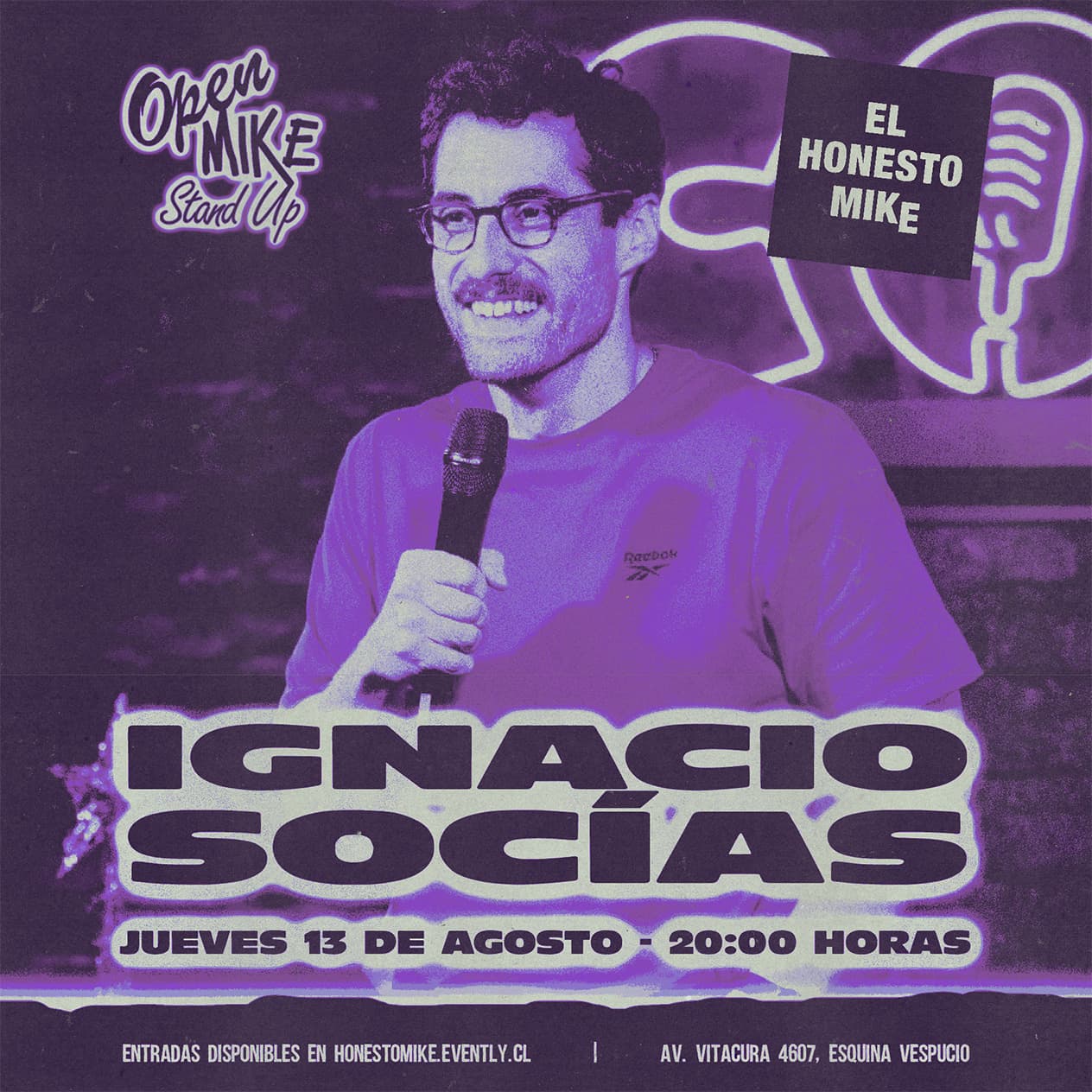 Open Mike: Ignacio Socías en El Honesto Mike Vitacura image}