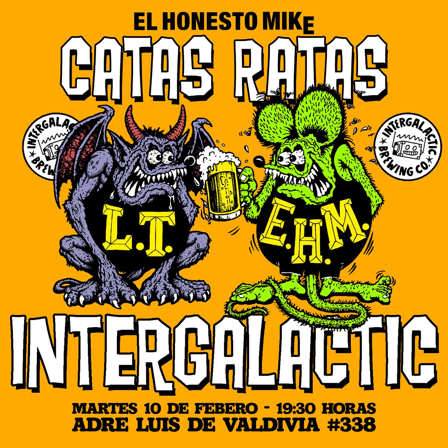 Catas Ratas: Intergalactic - Lastarria image}