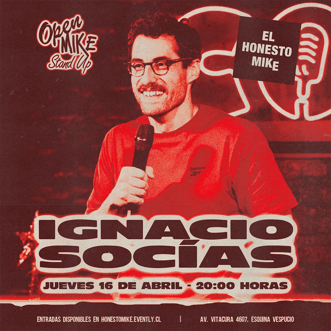 Open Mike: Ignacio Socías en El Honesto Mike Vitacura image}
