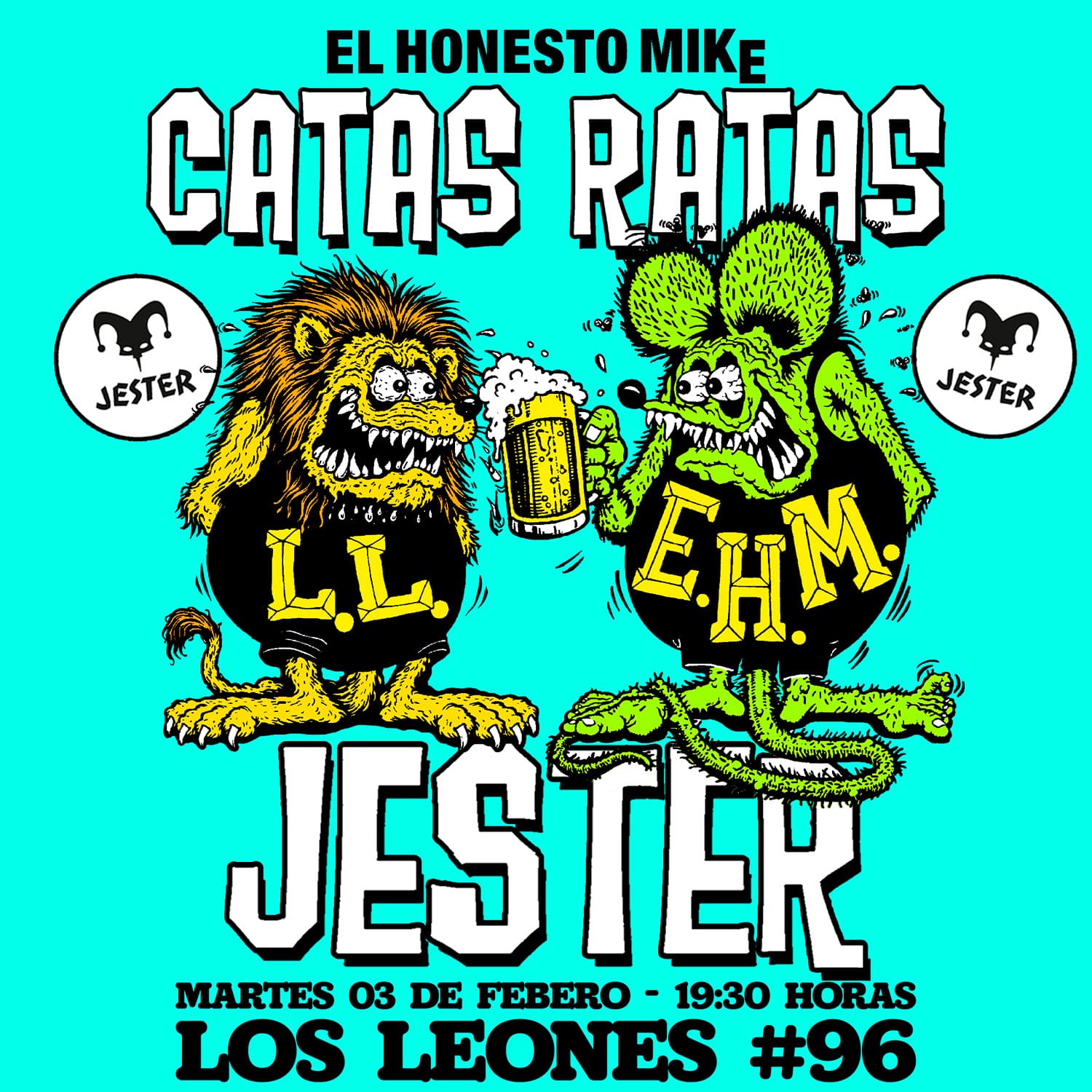Catas Ratas: Jester - Los Leones image}