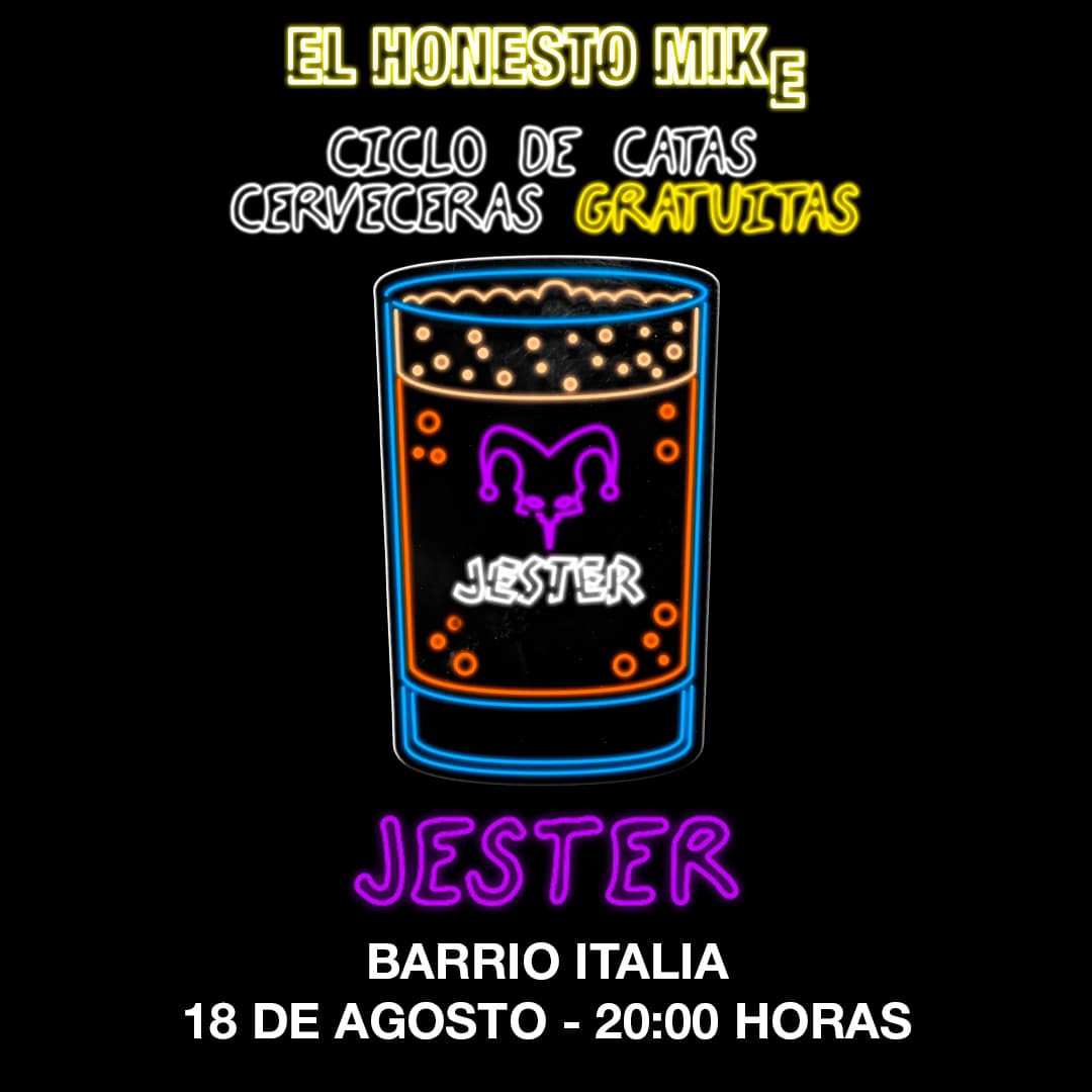 Clink Clink: Cata de Jester en Barrio Italia image}