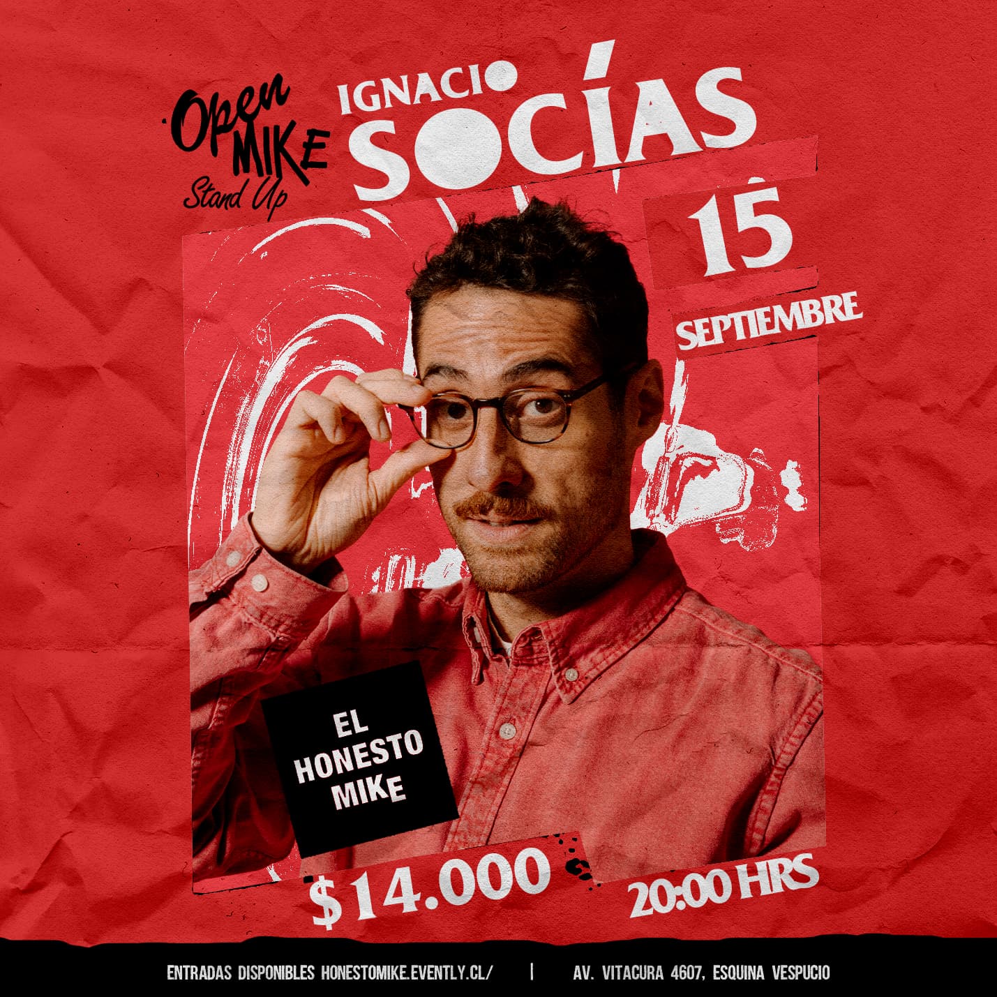 Open Mike: Ignacio Socías en El Honesto Mike Vitacura image}