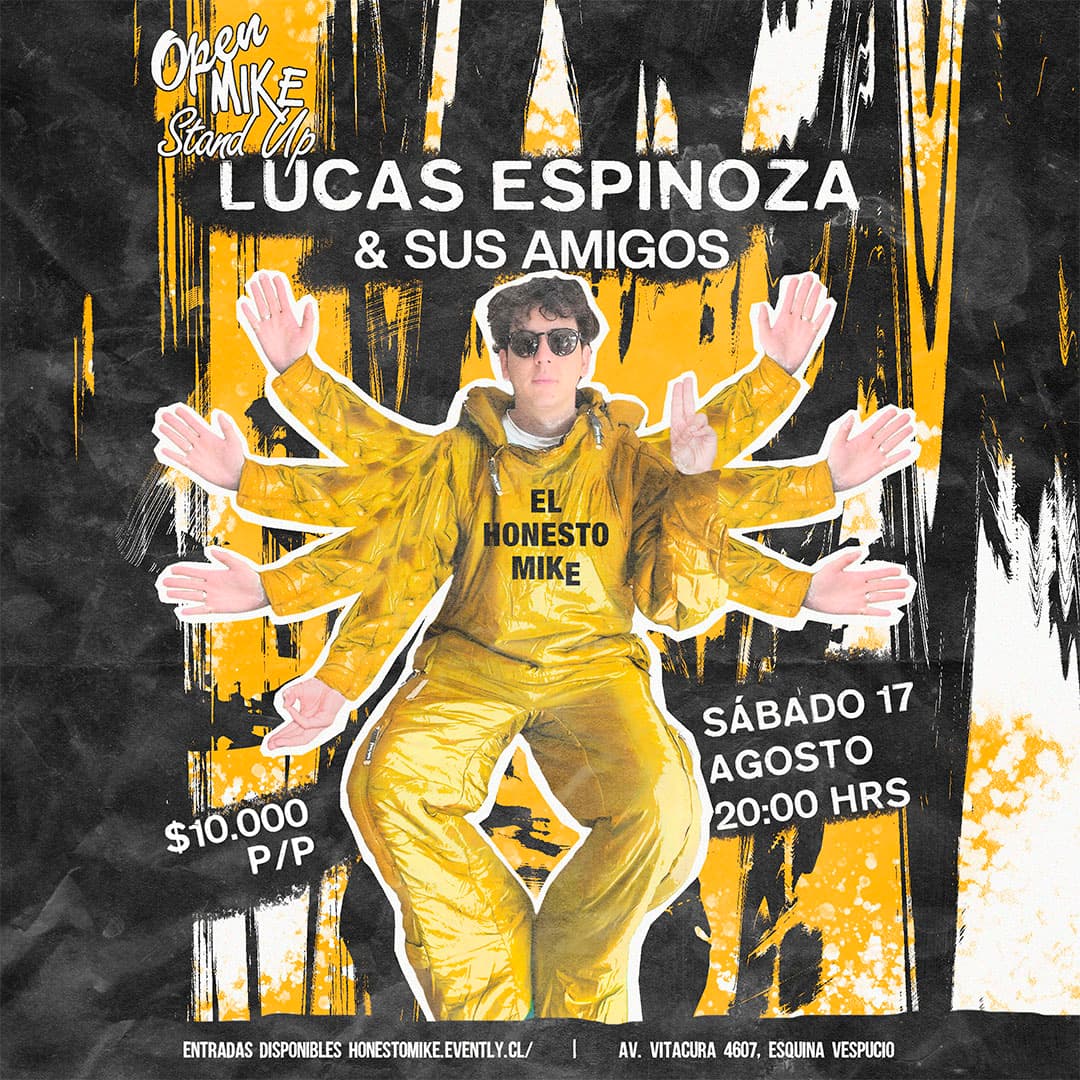 Open Mike: Lucas Espinoza en El Honesto Mike Vitacura   image}