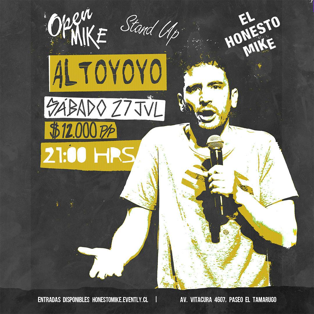 Open Mike: Altoyoyo en El Honesto Mike Vitacura image}