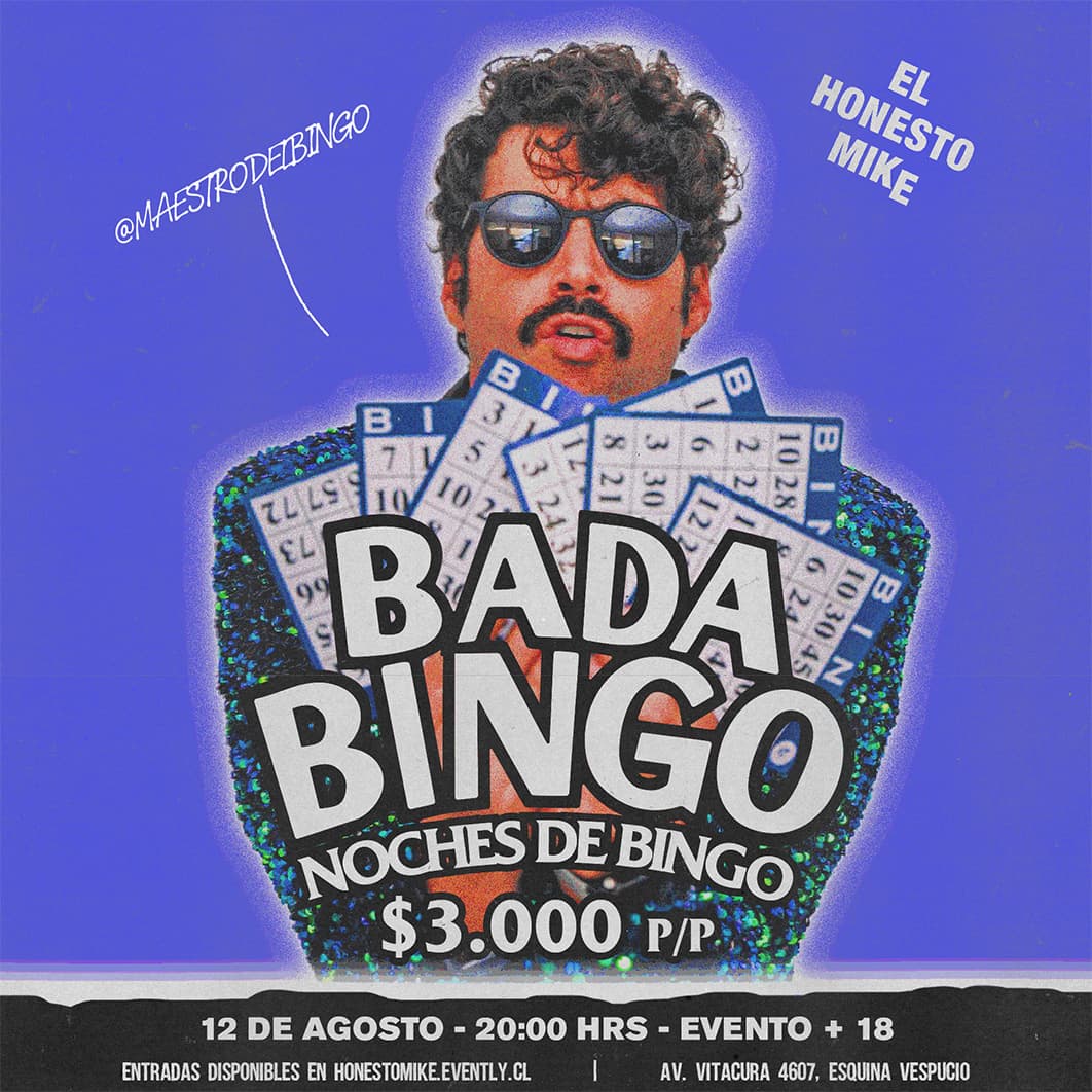 Bada Bingo: Bingo Night en El Honesto Mike image}