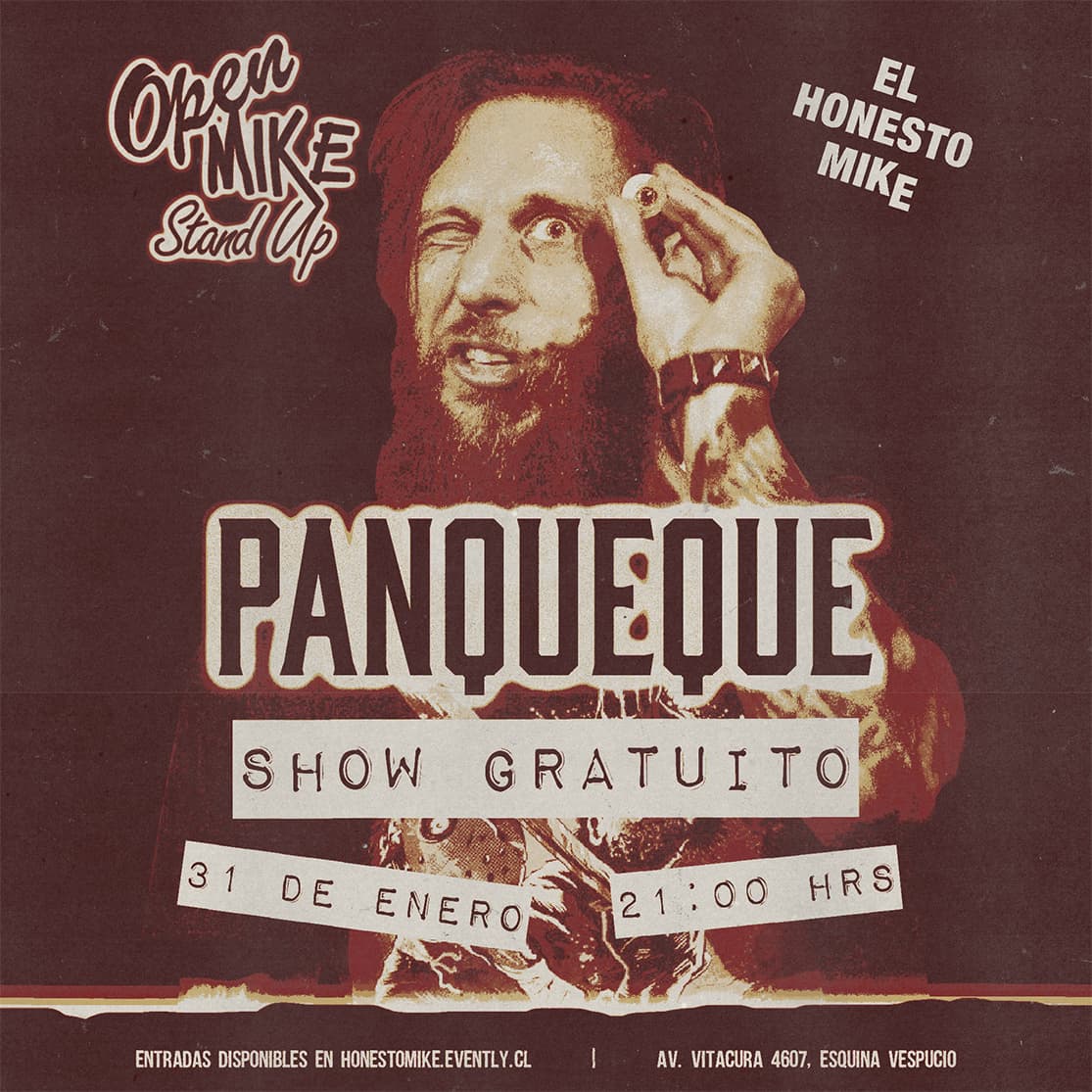 Open Mike: Panqueque en El Honesto Mike Vitacura image}