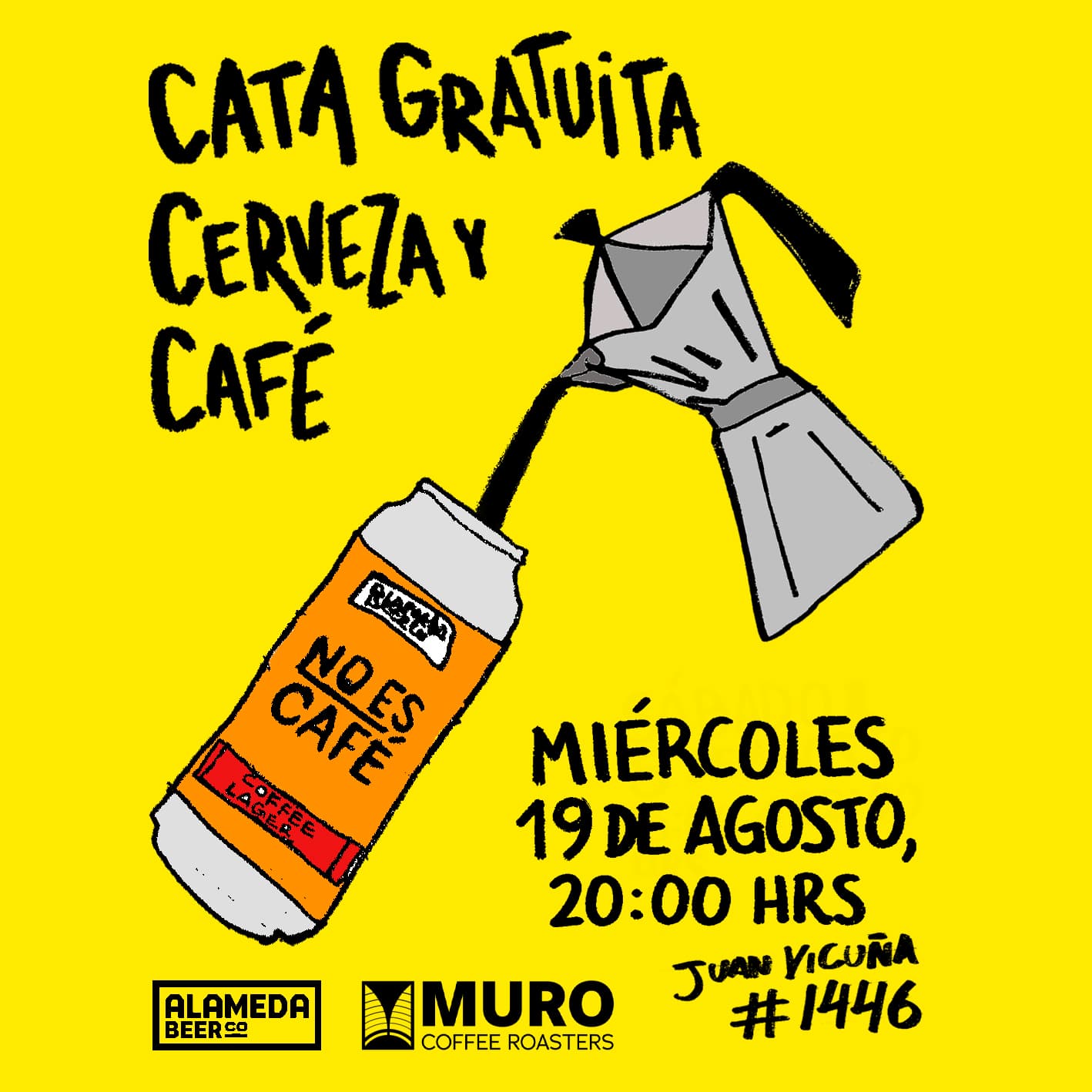 Lo que toque ¡TOME!  - CHELA Y CAFÉ image}