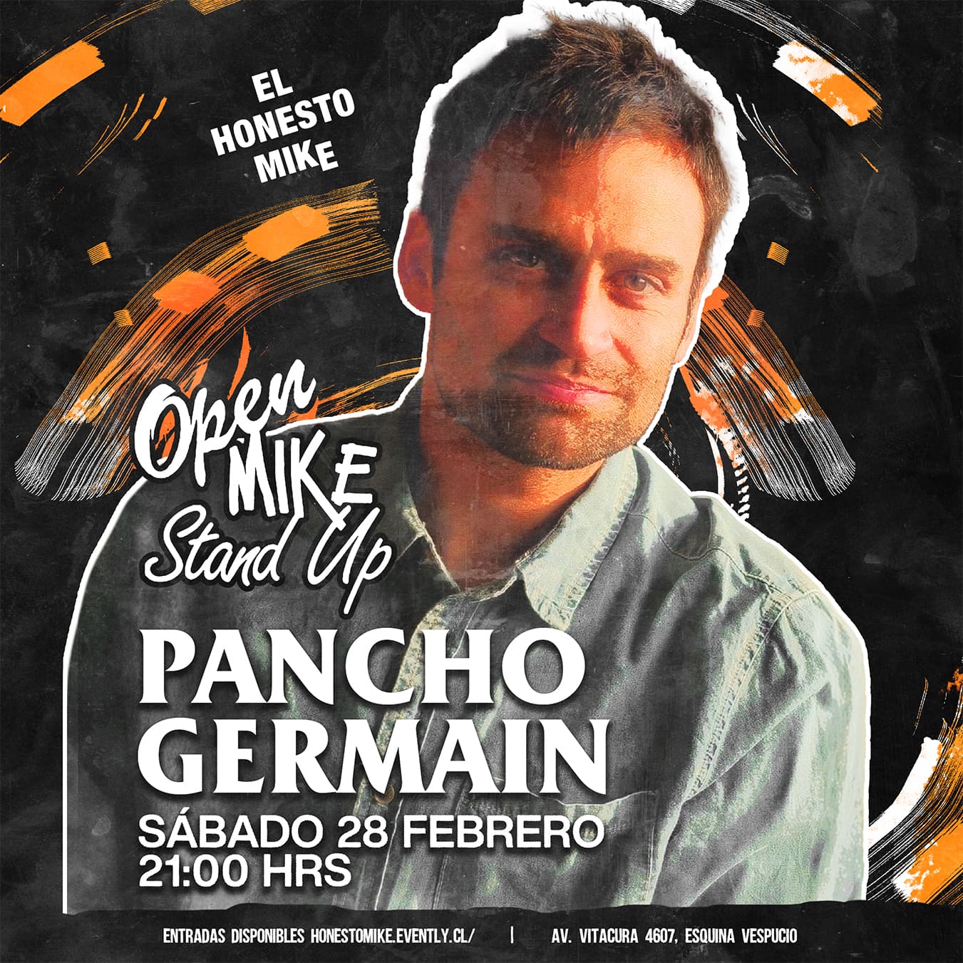 Open Mike: Pancho Germain en El Honesto Mike Vitacura image}