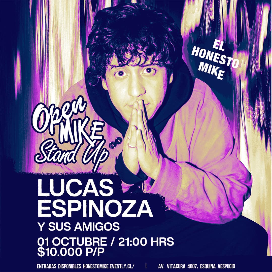 Open Mike: Lucas Espinoza en El Honesto Mike Vitacura image}