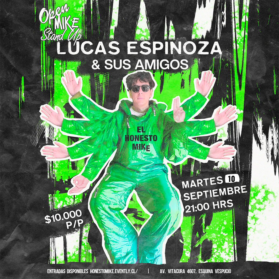 Open Mike: Lucas Espinoza en El Honesto Mike Vitacura  image}