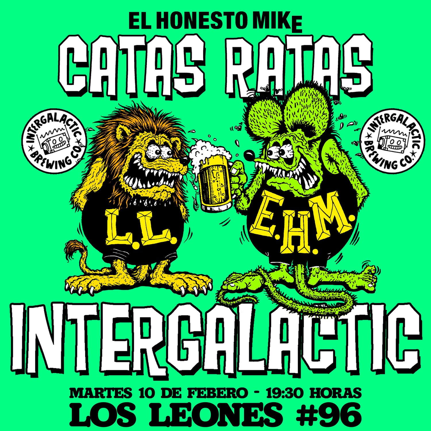 Catas Ratas: Intergalactic- Los Leones image}