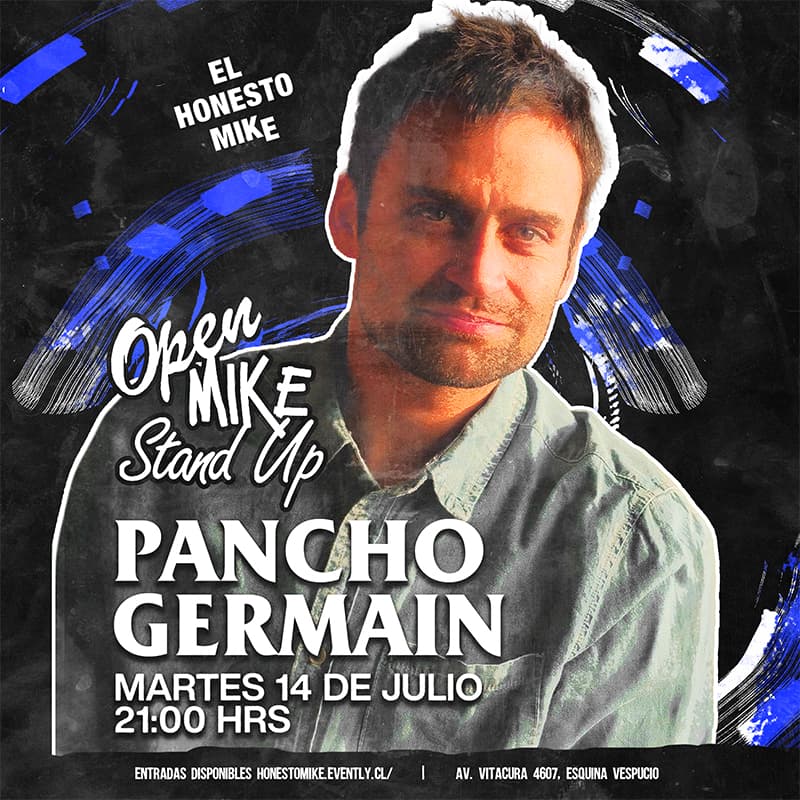 Open Mike: Pancho Germain en El Honesto Mike Vitacura image}