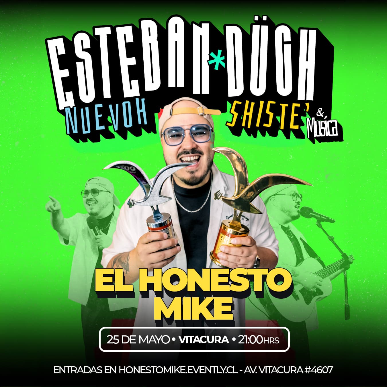 Open Mike: Esteban Düch en El Honesto Mike Vitacura image}
