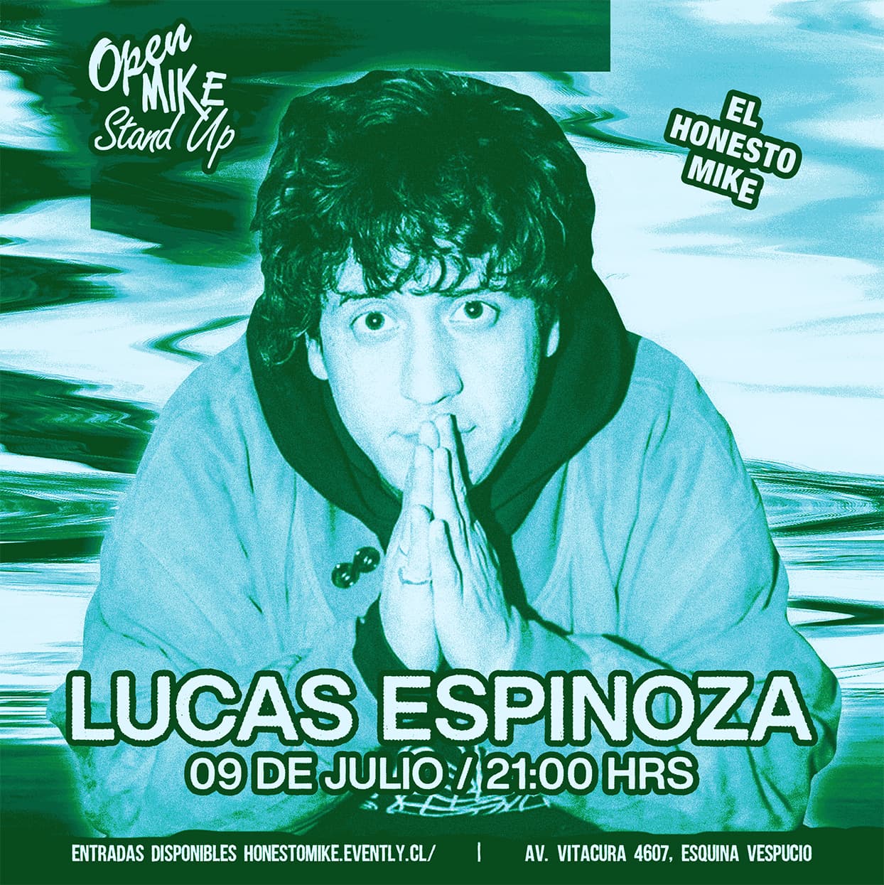 Open Mike: Lucas Espinoza en El Honesto Mike image}