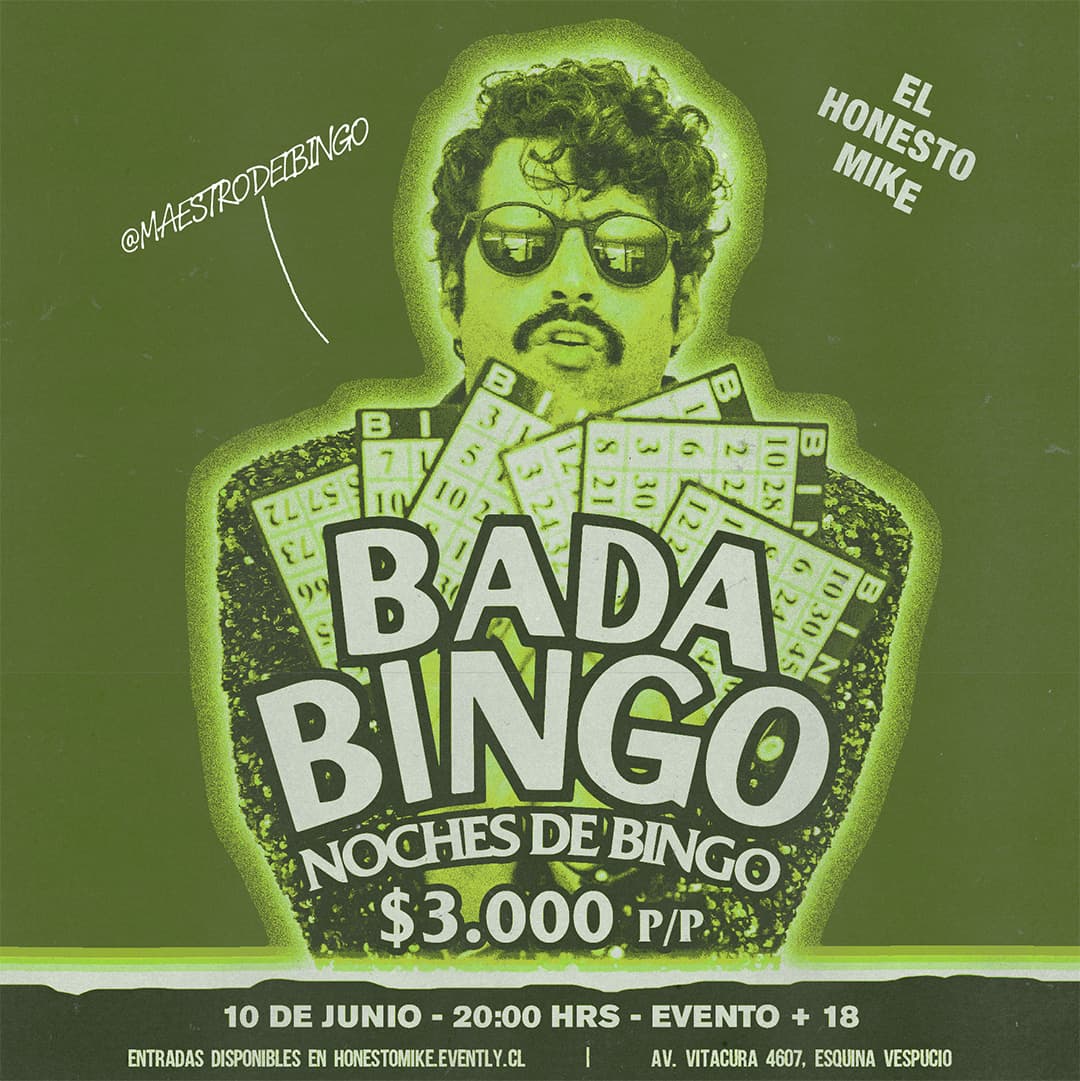 Bada Bingo: Bingo Night en El Honesto Mike image}