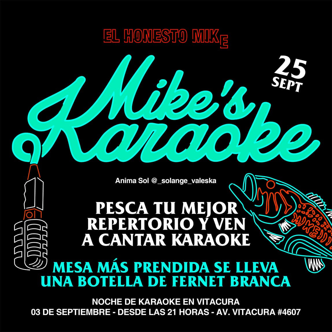 Mike's Karaoke : Noche de Karaoke en Vitacura image}