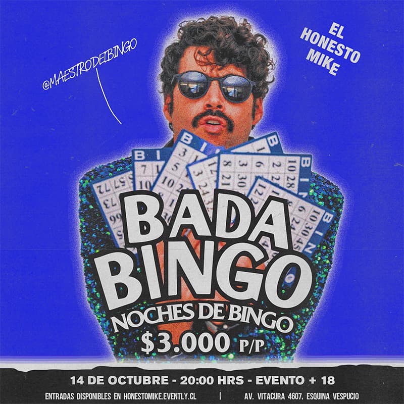 Bada Bingo: Bingo Night en El Honesto Mike image}