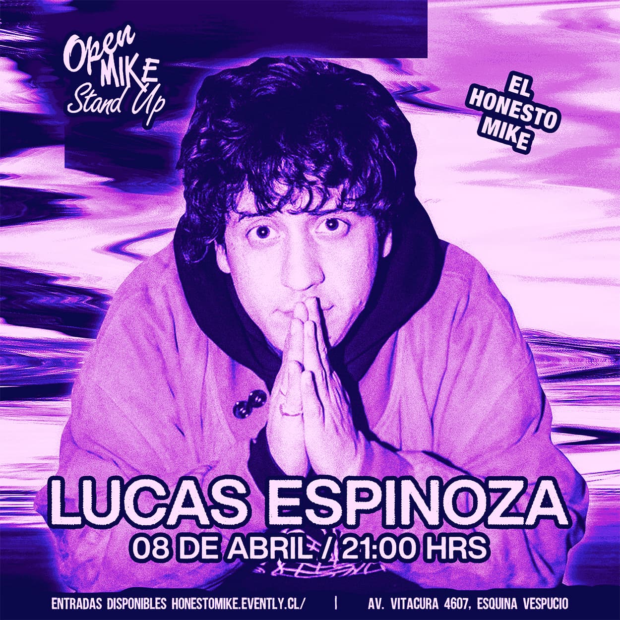 Open Mike: Lucas Espinoza en El Honesto Mike image}