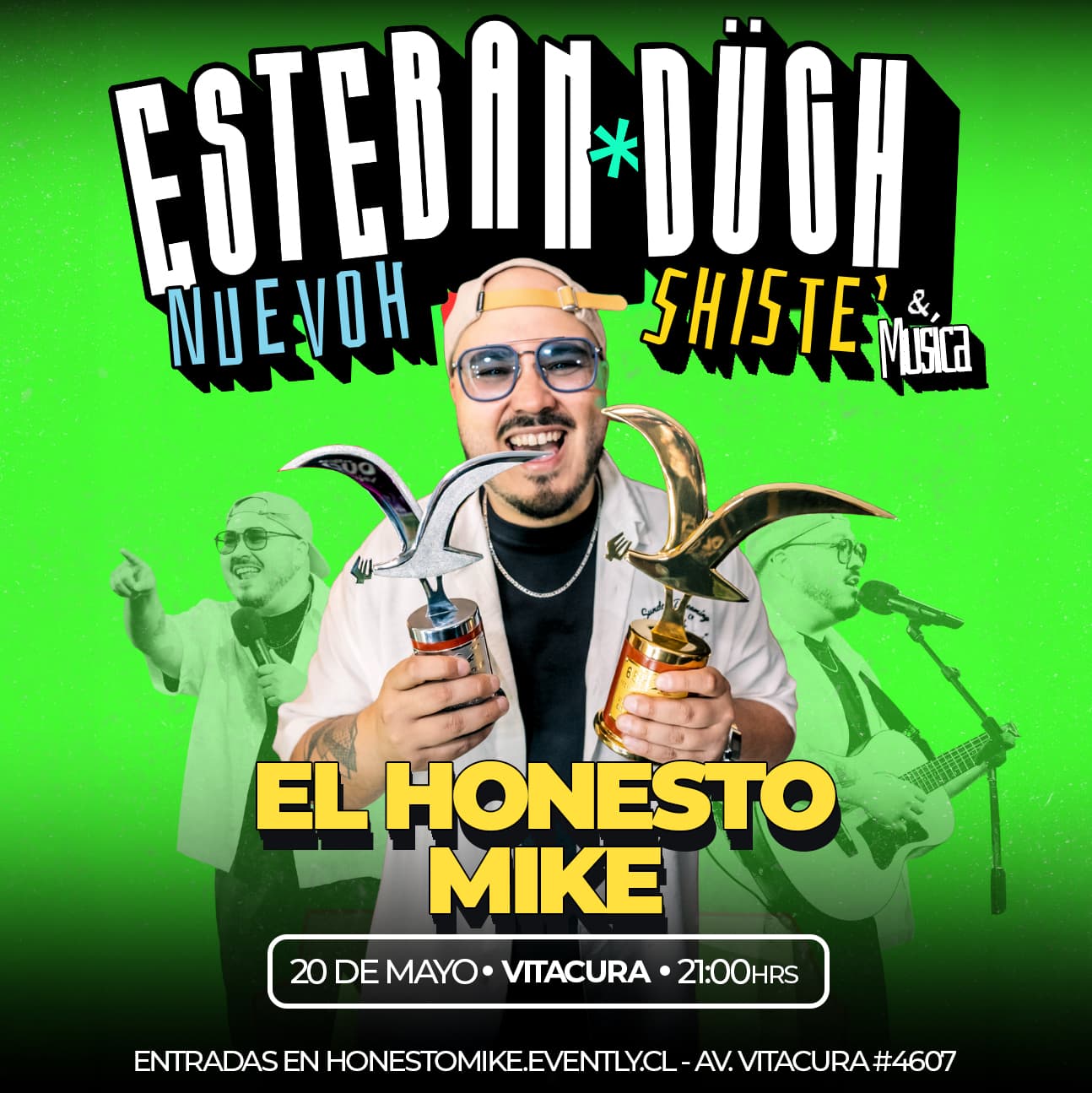 Open Mike: Esteban Düch en El Honesto Mike Vitacura image}